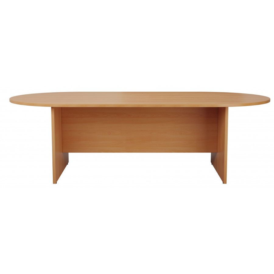 Olton Large Slab Leg Boardroom Meeting Table